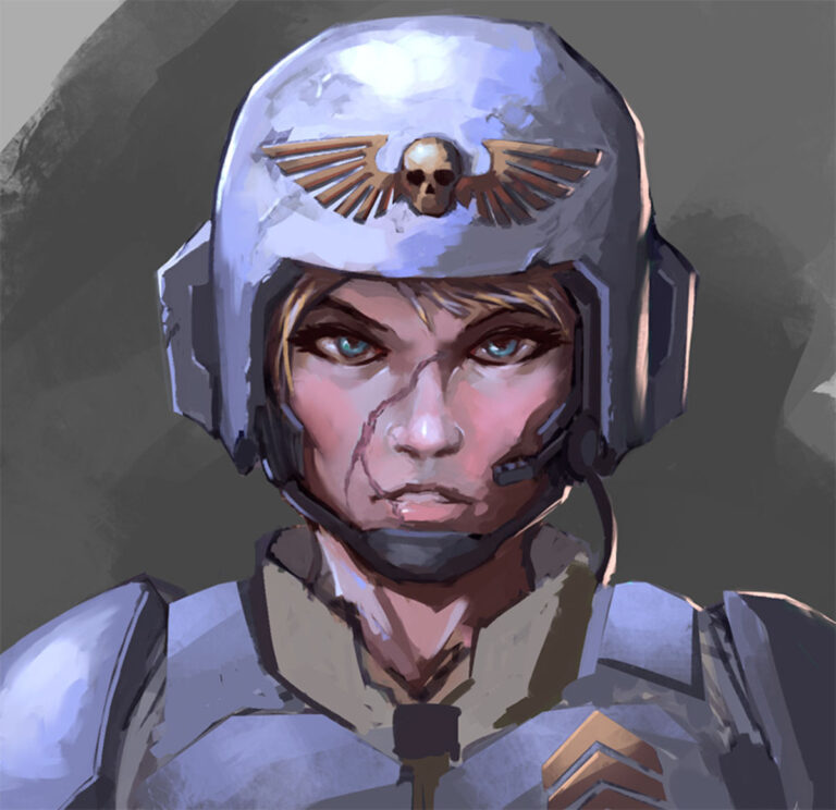 Guard Woman by Haoqian "Pan" Wen 
