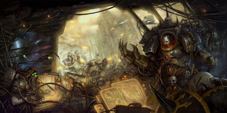 Horus and the Dark Mechanicum by Mike Lim Horus and the Dark Mechanicum by Mike Lim