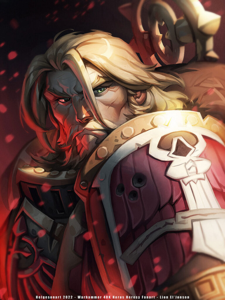 Lion El’Jonson by Johannes Helgeson 