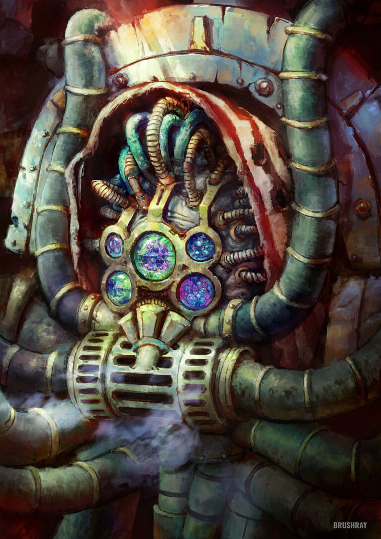 Magos Adeptus Mechanicus by Dmitry Brushray 