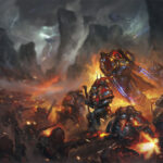 Night Lords vs Solar Auxilia by Victor Fernández (victorferart)