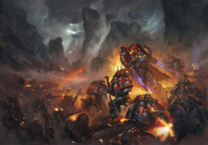 Night Lords vs Solar Auxilia by Victor Fernández