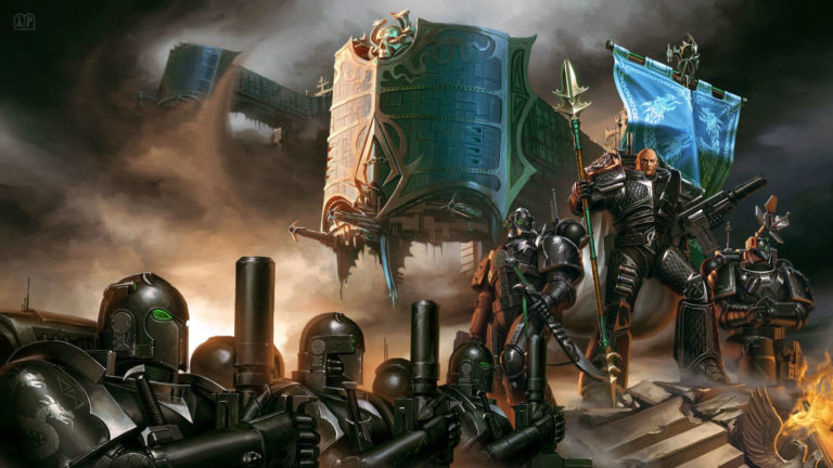 Omegon and Effrit Stealth Squad by Elijah ArhPriest 
