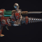 Ork Pistol by Ke Liu
