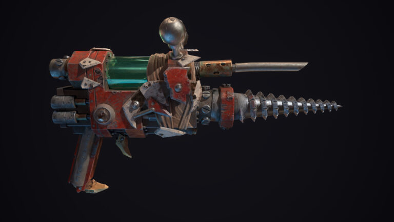 Ork Pistol by Ke Liu