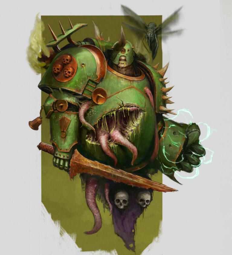 Papa Nurgle Bless by Cristian Alias 