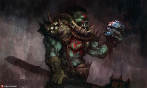 Savage Orc by Dmitry Brushray 