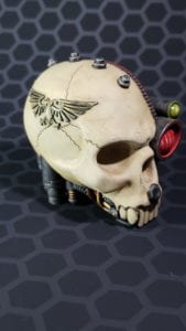 Servo-Skull Tape Measure