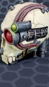 Servo-Skull Tape Measure
