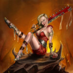 Sister Repentia Pinup Girl by Liam Hammond