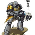 Space Marine by Nicholas Kay (Klausmasterflex)