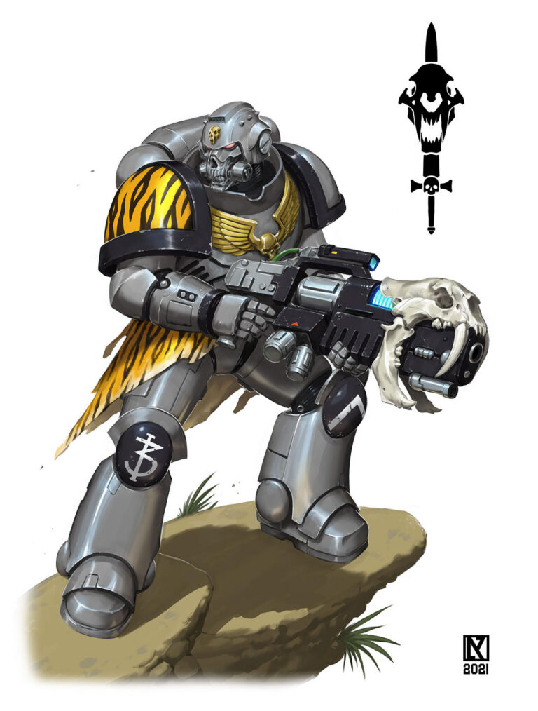 Space Marine by Nicholas Kay 
