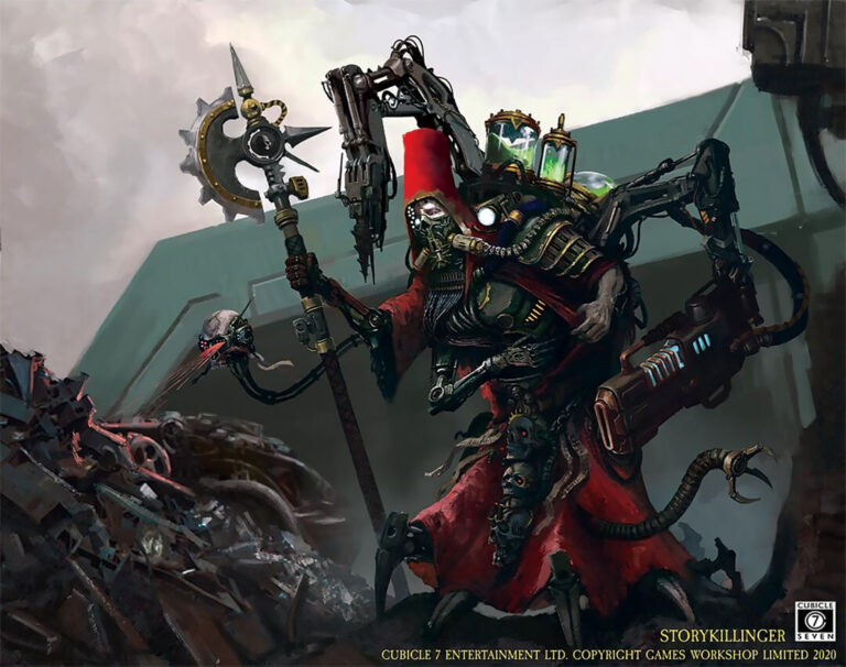 Tech-Priest by Stefan Ristić 