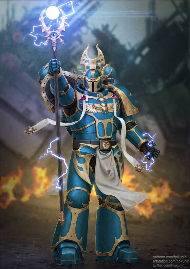 Thousand Son Marine by Prokopii Osipov 