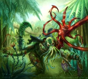 Ymgarl Genestealer by Piya Wannachaiwong