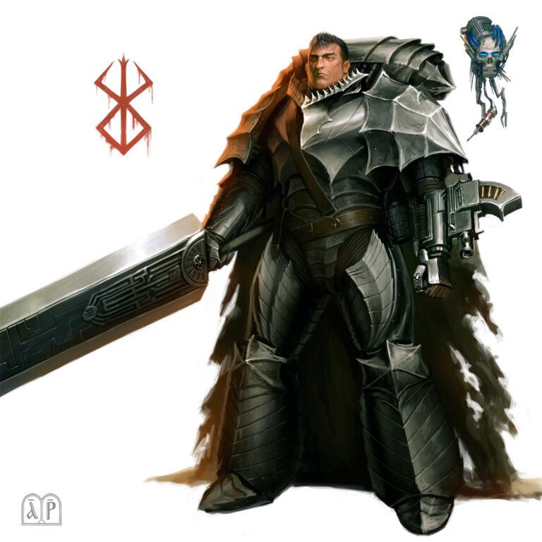 Berserk Guts by Elijah ArhPriest 