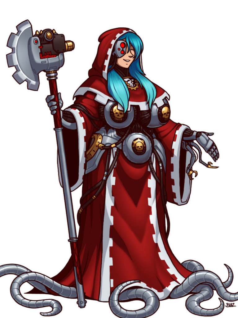 Big Techpriestess by Taylor Schmidt 