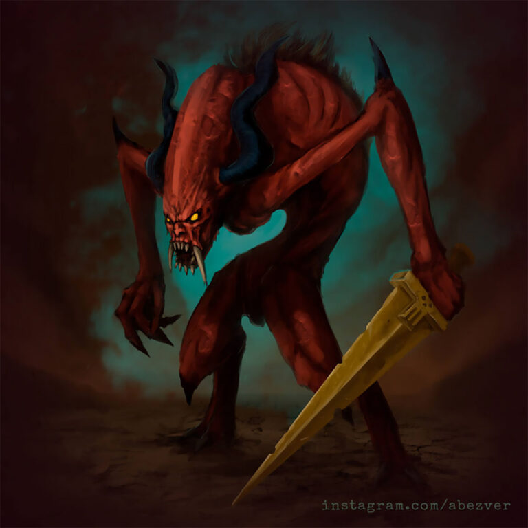 Bloodletter of Khorne by Anatoly Bezver 