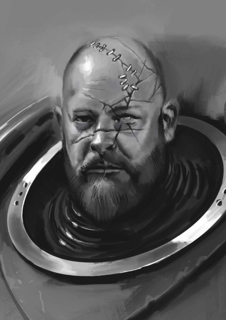 Brother Aethelherd Pontibus by Neil Roberts 