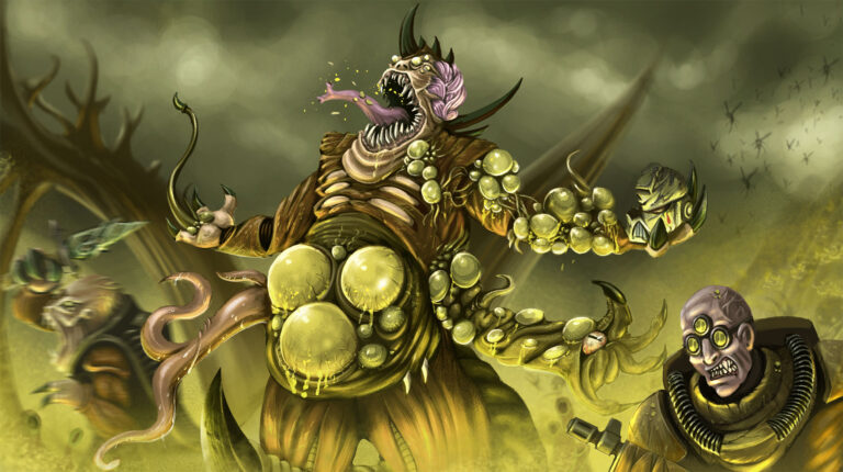 Chaos Genestealer Cult by Eliphusz 