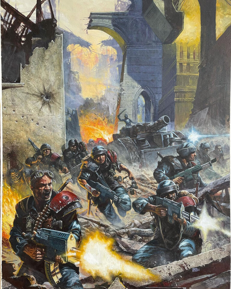 Codex City Fight by Karl Kopinski 