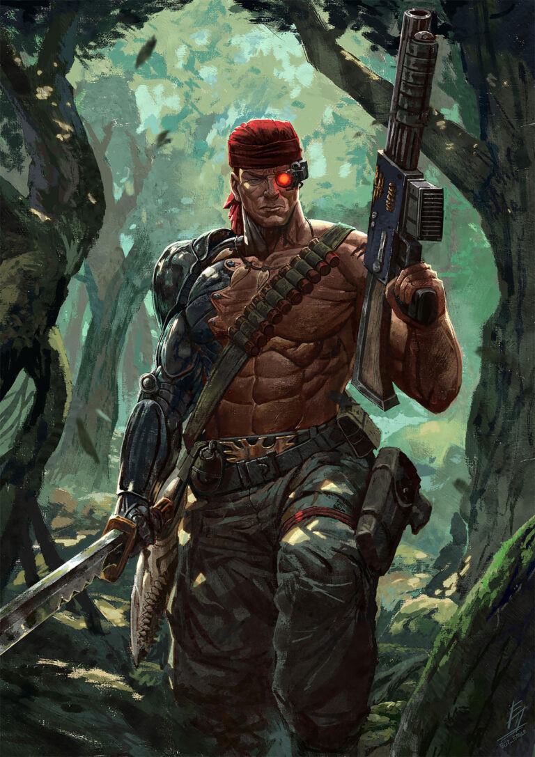 Colonel “Iron Hand” Straken by Tanawat Muninnimit 