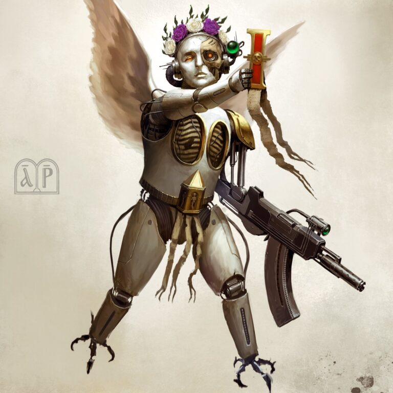 Cyber Cherub by Elijah ArhPriest 