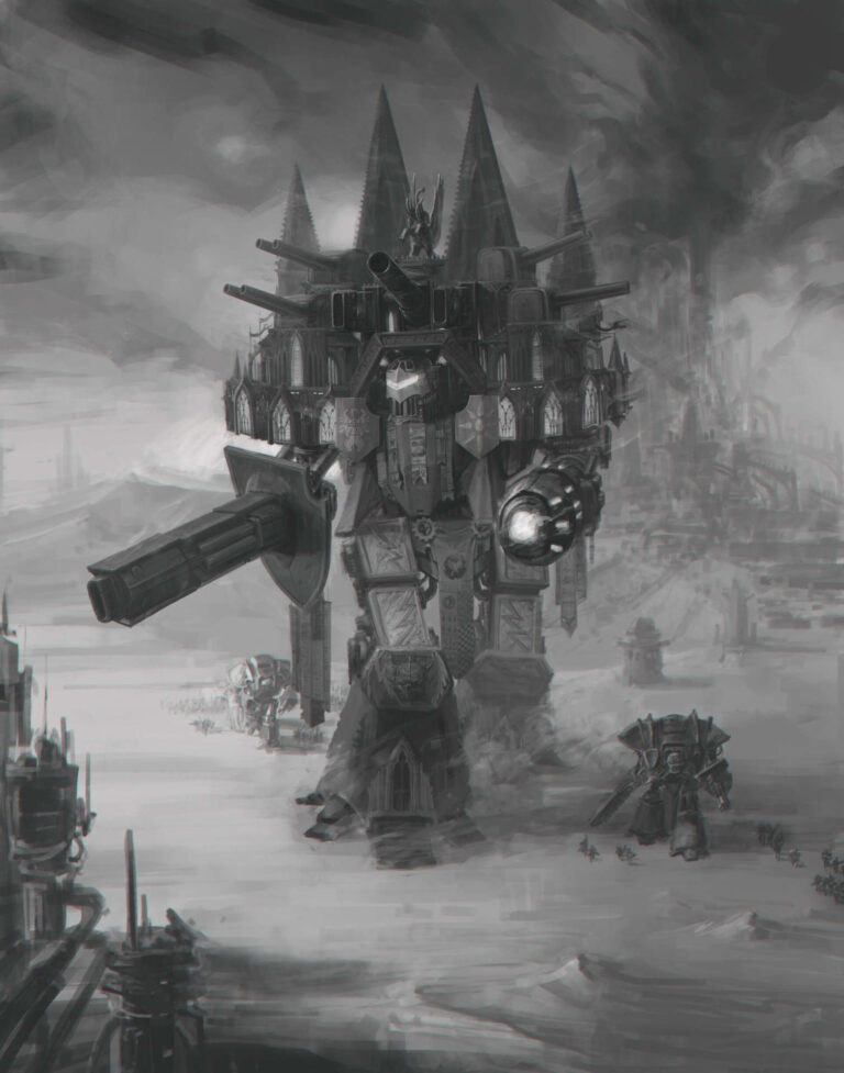 Emperor Class Titan by Ruslan Korovkin 