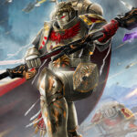 Emperor’s Lion’s Chapter Master by John Stone (john_stone_art)