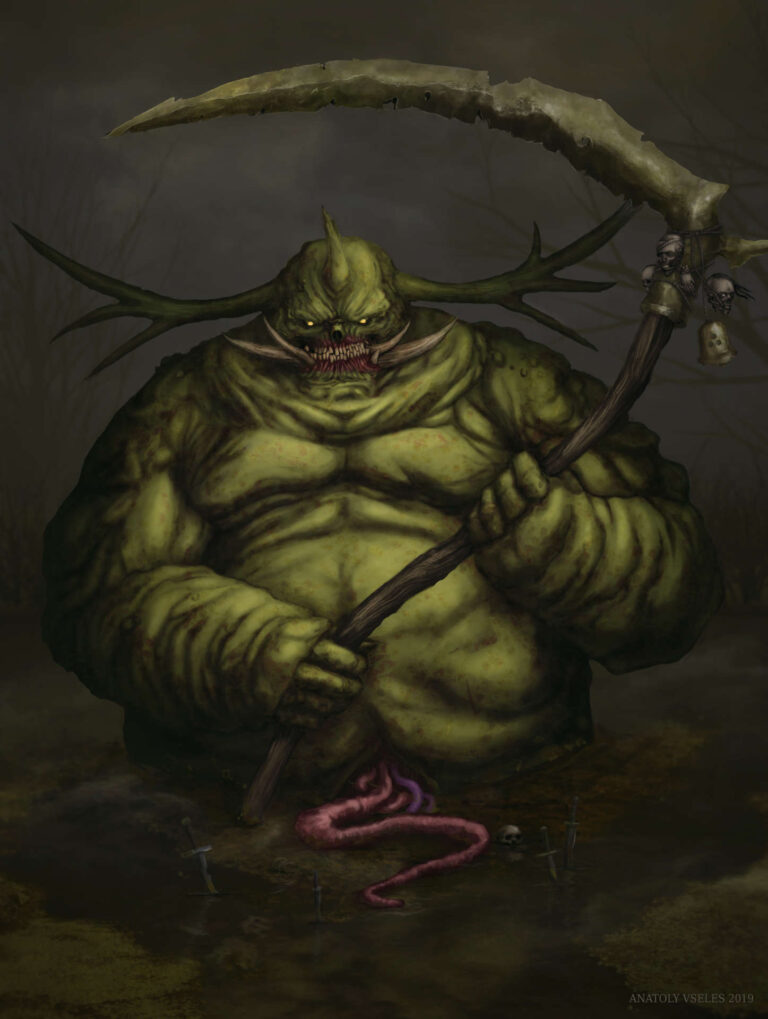 Great Unclean One by Anatoly Bezver 
