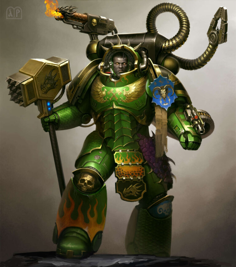 Salamanders Librarian by Elijah ArhPriest 