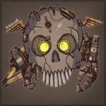 Servo Skull by Alex McGreal (AlexMcGreal | alex_mcgreal)