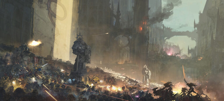 Siege of Terra by Eddy González Dávila 