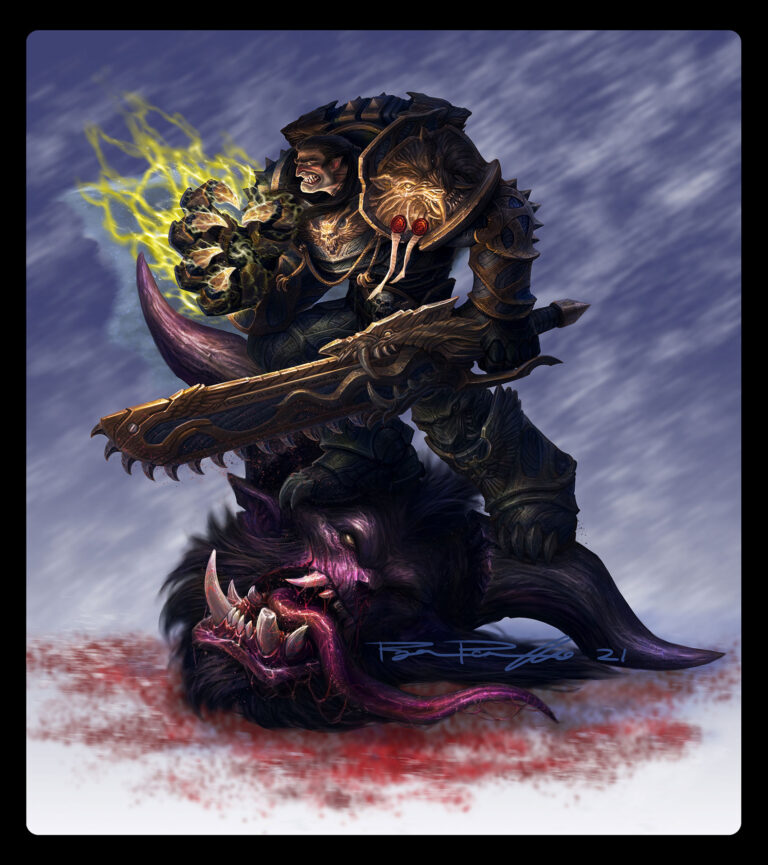 Space Wolf by Ryan Portillo Space Wolf by Ryan Portillo