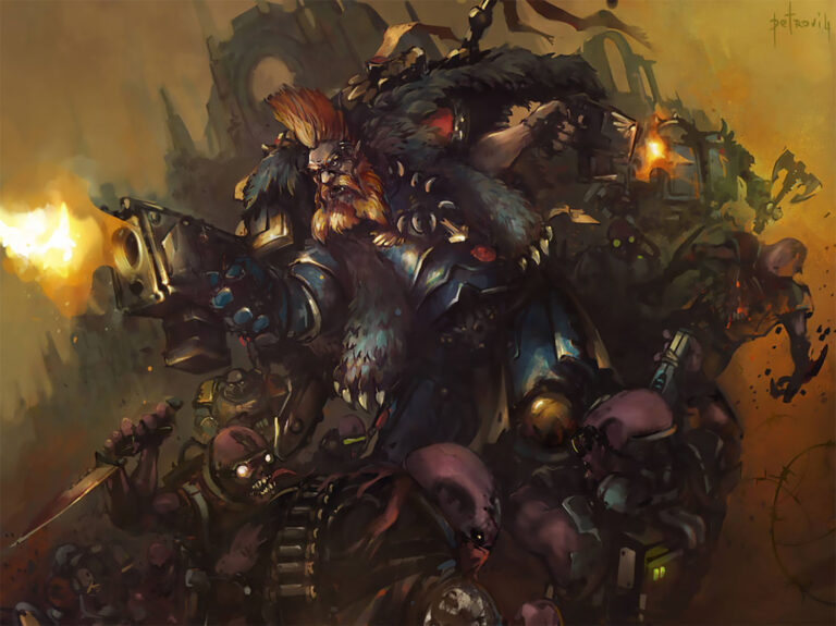 Space Wolves vs Genestealers Cult by Petrovich Space Wolves vs Genestealers Cult by Petrovich