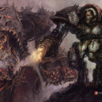 Titans of 40K by Dmitry Brushray (brushray | art_bruray)