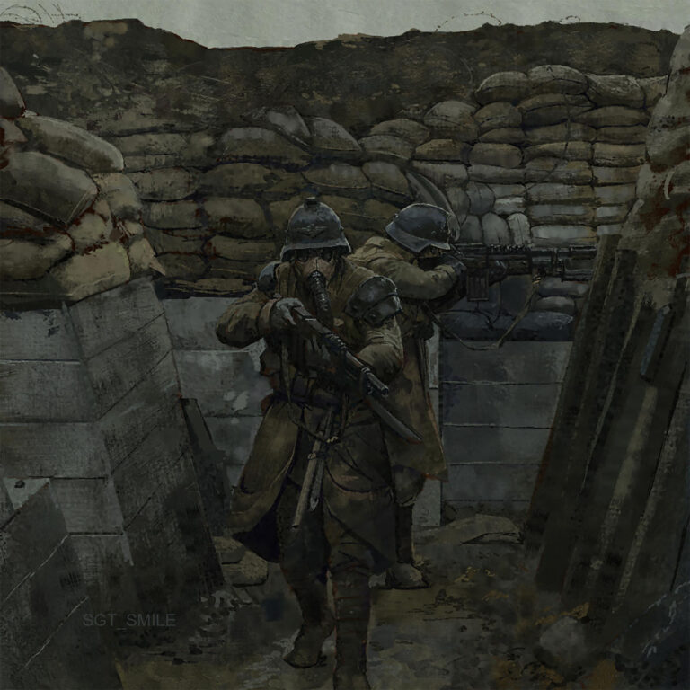 Trench Warfare by Tanawat Muninnimit 