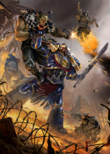 Ultramarine vs Orks by David Alvarez 