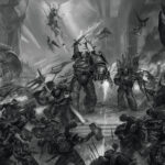 Ultramarines vs Black Legion by Ruslan Korovkin (korovkinruslan)