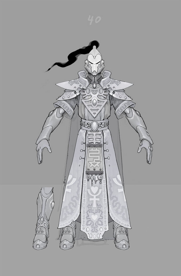 Biel-tan Eldar Warlocks by Ted Beargeon 