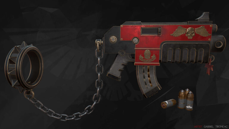 Bolter Gun by Tironeac Gabriel