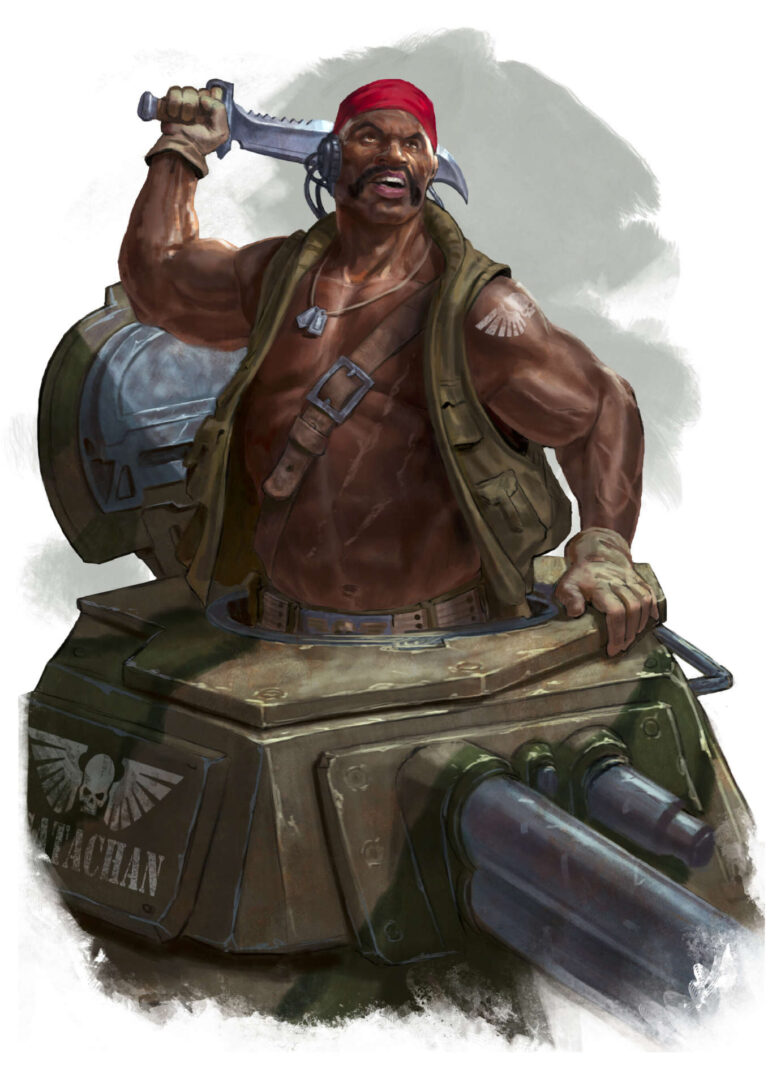 Catachan Chimera Tanker by Diego Gisbert Llorens 