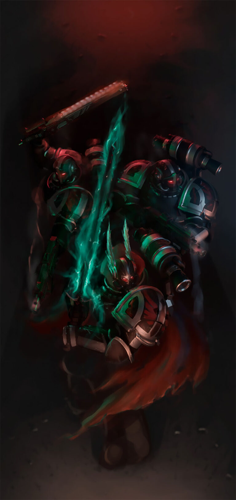 Dark Angels by Timur Khamidullin 