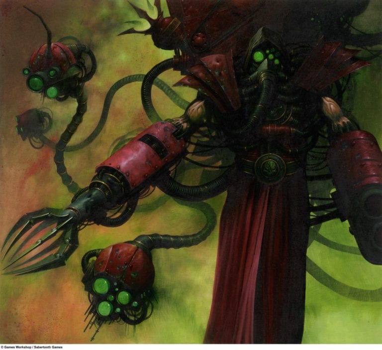 Dark Tech Priest by Wayne England