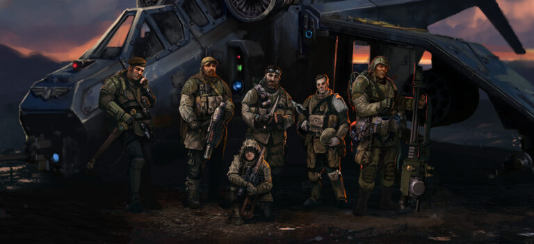 Drop Troops by Stefan Ristić 