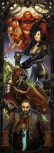 Inquisitor Warband by Gauthier Redon