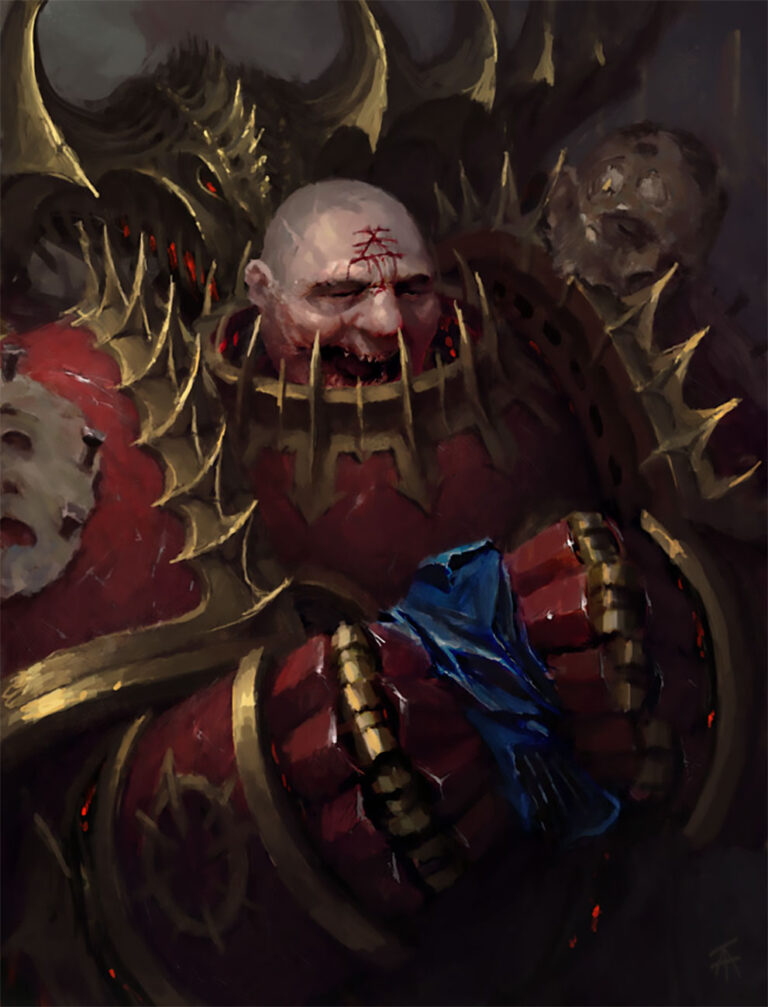 Khorne Berzerker by Ted Arfken