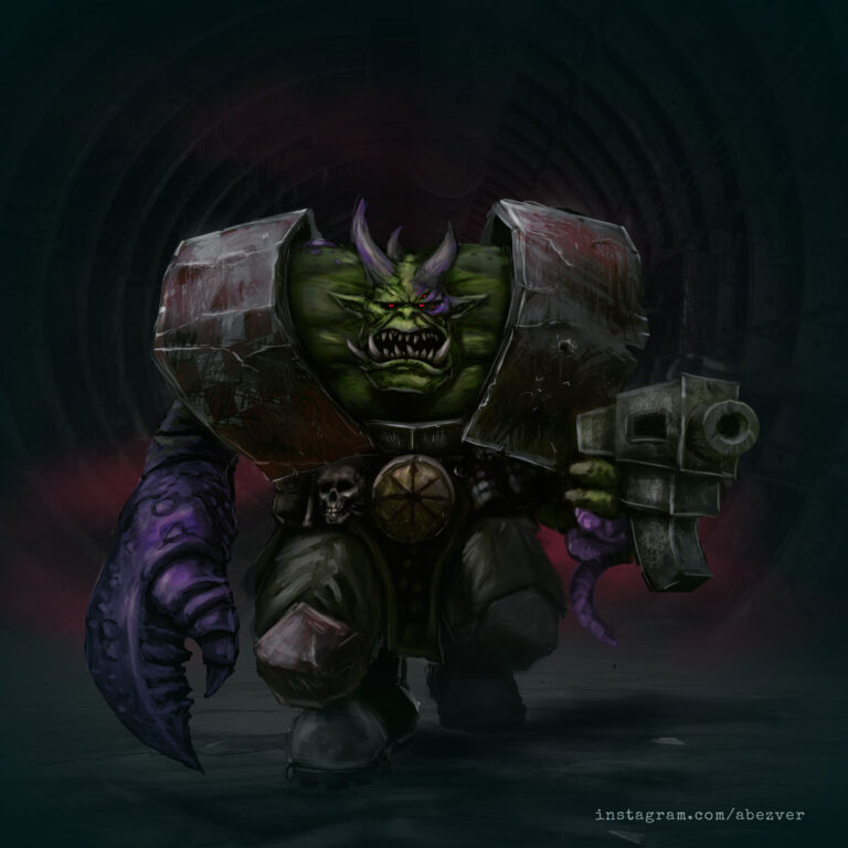 Ork of Chaos by Anatoly Bezver 