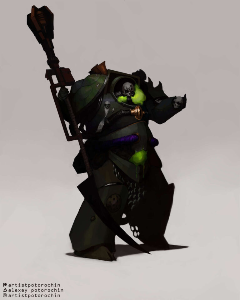 Plague Prophet Urgol Dorghast by Alexey Potorochin Plague Prophet Urgol Dorghast by Alexey Potorochin