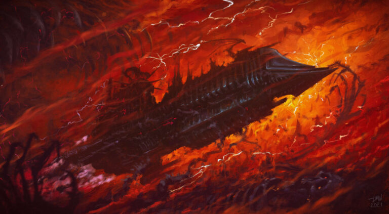 Spaceship of Chaos by Dmitrii Ustinov 
